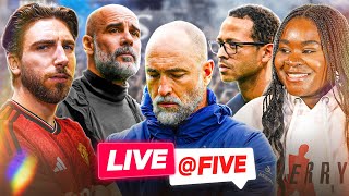 Tudor LEAVING Spurs! Chelsea 'Implosion' Causing Rosenior Sack? & Iraola To Palace?! | Live At 5