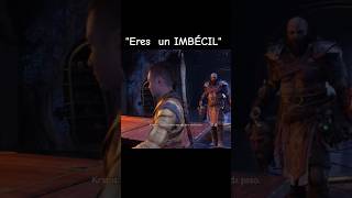 ATREUS le dice imbécil a KRATOS #shorts #godofwar #godofwarragnarok