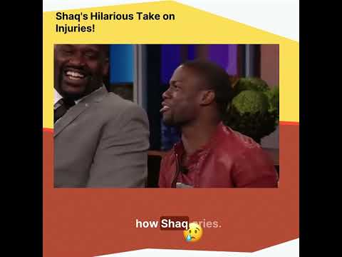 You won't believe Shaq's hilarious take on injuries!