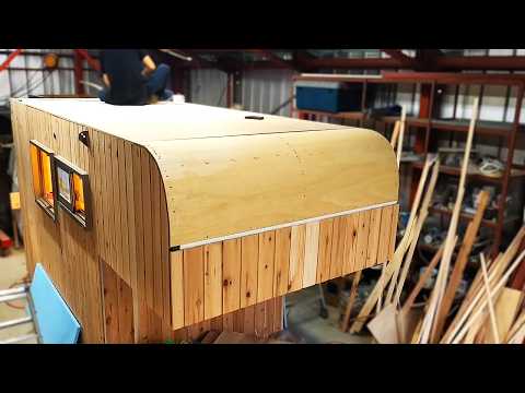 Man Builds Amazing DIY Camping Caravan On Mini Truck by Ishikoro Channel