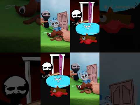 Sprunki If Mr Black Would Win | PLUSH PARODY