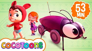A baratinha 🎶 e mais música infantil de Lea e Pop em português | Cocotoons Brasil