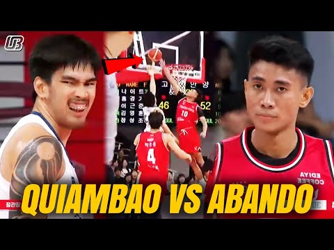 Namiss ng KBL si Rhenz Abando! Tuwang-tuwa ang Bench sa DAKDAK ni KQ! Buhat Mode parin si Quiambao!