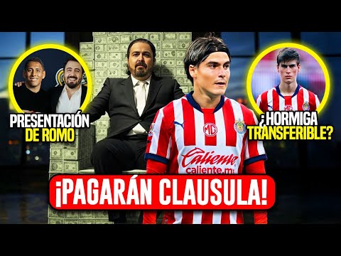 🚨CHIVAS ABRE LA CARTERA POR LUKA ROMERO! Y EL QUIERE VENIR AL REBAÑO! PAGARÁN SU CLÁUSULA