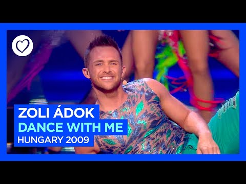 Zoli Ádok - Dance With Me (LIVE) | Hungary 🇭🇺 | First Semi-Final | Eurovision 2009