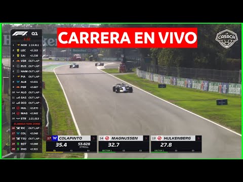 ? GP de ITALIA ? FÓRMULA 1 EN VIVO - DEBUTA FRANCO COLAPINTO