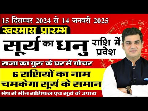 Surya Rashi Parivartan- 15 December 2024 | सूर्य राशि परिवर्तन | Kamal Shrimali