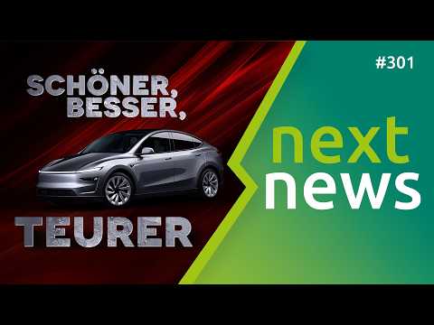 nextnews: 75% mehr E-Autos in 2025, Skoda Elroq startet, Tesla Model Y Premiere, Elektro-Ente