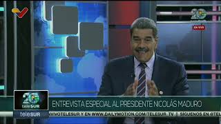 Entrevista especial a Nicolás Maduro por los 20 años del canal Telesur, 24 de julio de 2025