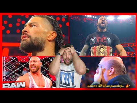 'Ye KYa tha... 🔥' Roman ki NEW Championship! Roman's SummerSlam Match - WWE Raw Return Highlights*