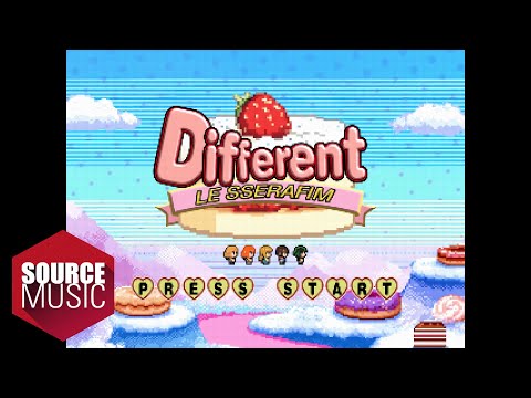 LE SSERAFIM (르세라핌) 'DIFFERENT (English ver.)' Official Visualizer