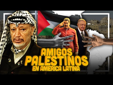 Los 5 GRANDES ALIADOS de PALESTINA en América Latina