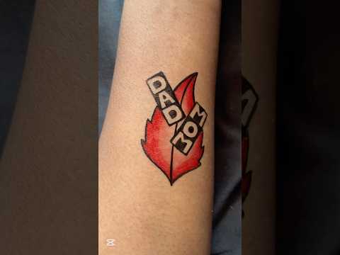 Beautiful tattoo design #shorts #tattoo #trending