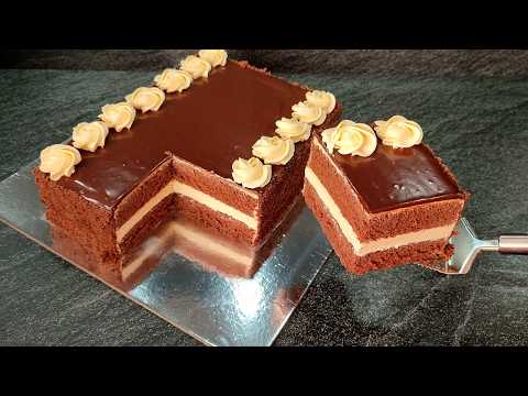 Быстрый торт ЭСКИМО! Бюджетный, вкуснейший торт! Очень лёгкий! Торт без сливок! Шоколадный торт!