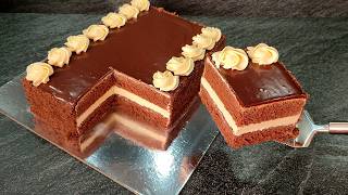 Быстрый торт ЭСКИМО! Бюджетный, вкуснейший торт! Очень лёгкий! Торт без сливок! Шоколадный торт!