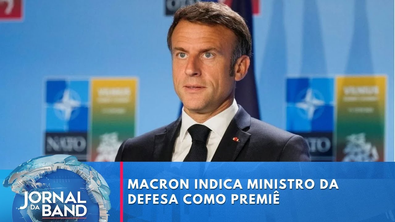 Macron indica ministro da Defesa como premiê em tentativa de pôr fim a crise