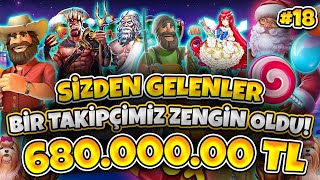 SLOT OYUNLARI🤑 BİR İZLEYİCİM DAHA ZENGİN OLDU SLOT SİZDEN GELENLER SİZDEN GELEN MAX WİNLER