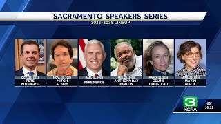 Sacramento Speakers Series announces new lineup of notable figures