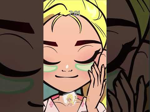 Morning routine asmr (Original animation meme) #morningroutine #asmr #cartoon #animation #shorts