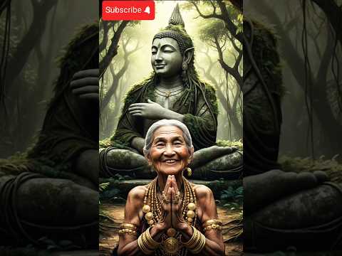 Cụ bà vào rừng xin lộc #buddha #tamlinh