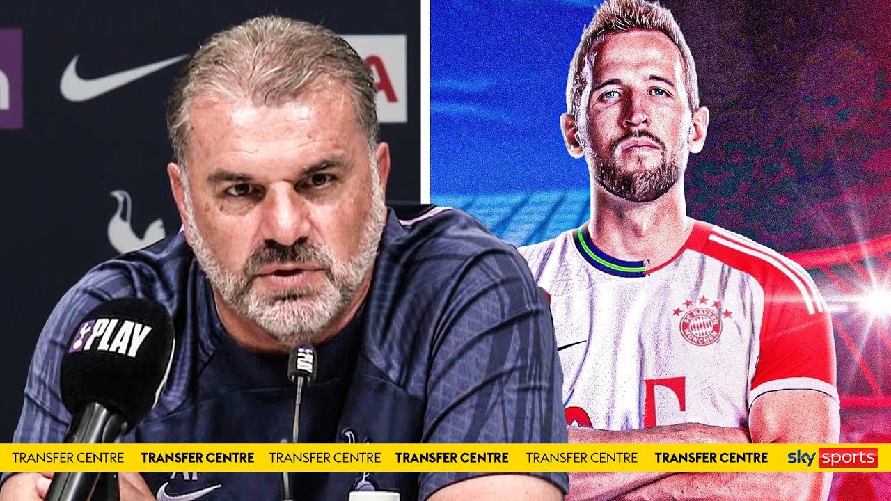 Ange Postecoglou reacts to Kane’s move to Bayern and if he can be replaced!