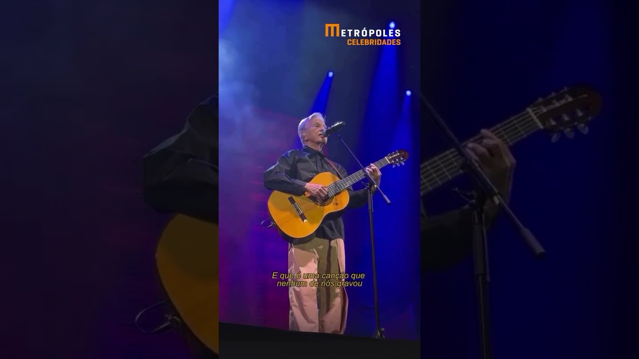 Vídeo Caetano Veloso faz homenagem emocionante a Preta Gil em show