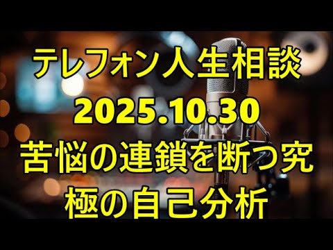【テレフォン人生相談】【幸せを遠ざける『問いかけの欠如』】専門家が断罪！「あなたが『なぜ？』を避け続けるのは、『自分自身の逃避』を直視できないからだ」— 苦悩の連鎖を断ち切る『究極の自己分析』