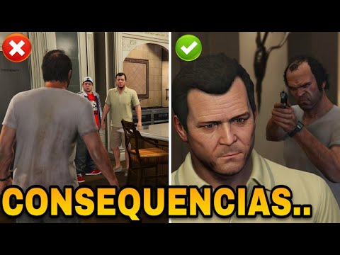 E SE O TREVOR ENCONTRASSE O MICHAEL SEM A FAMILIA ESTAR POR PERTO?