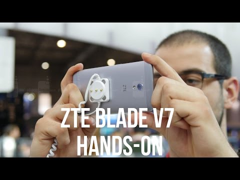 (ENGLISH) ZTE Blade V7 hands-on