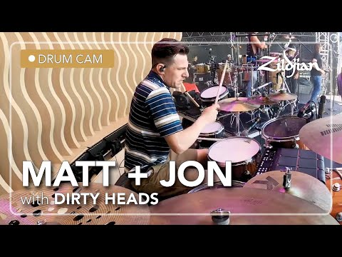 Dirty Heads "Dance All Night" | LIVE Drum Cam