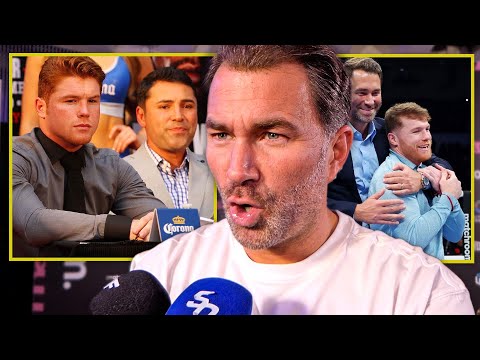 ‘CANELO HAS NO LOYALTY!!’ – Eddie Hearn AGREES WITH OSCAR DE LA HOYA CLAPBACK