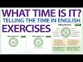 Telling Time in English: Practice Exercise