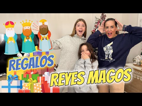 ABRIENDO REGALOS DE REYES MAGOS MARTINA DOBLE TWINS