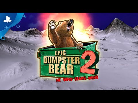 Epic Dumpster Bear 2 - Launch Trailer | PS4