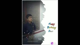 happy birtday dear my bro shranu kheny