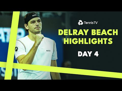 Fritz Starts Title Defence; Arnaldi & Nakashima Feature | Delray 2025 Day 4 Highlights