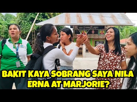 ANO KAYA ANG UNANG KARANASAN NILA ERNA AT MARJORIE SA BAGO NILANG SCHOOL?