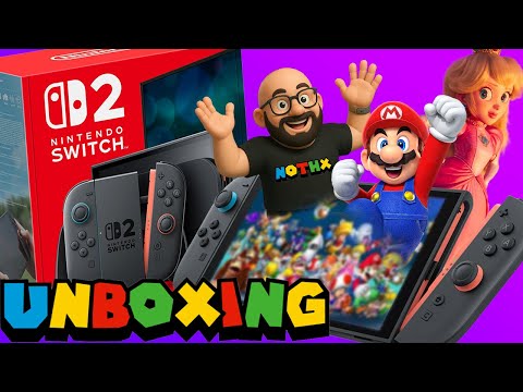 Разопаковам Nintedo Switch 2