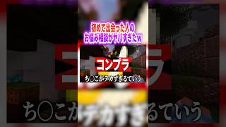 初めて出会った人のお悩み相談が想像以上にヤバすぎたw #vtuber #マイクラ