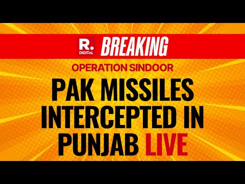 Operation Sindoor LIVE: Indian Anti Missile System Intercepts Pak's DUD Mid Air | Punjab | Kashmir