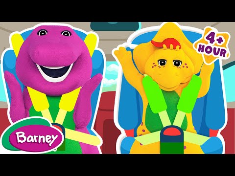 Let's Buckle Up Our Seatbelts | Safety for Kids | Barney the Dinosaur