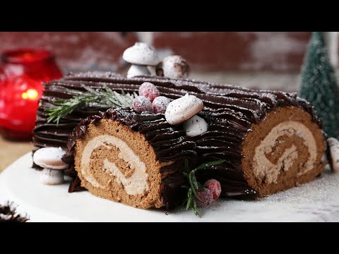 Bûche de Noël (A French Christmas Dessert)  ? Tasty