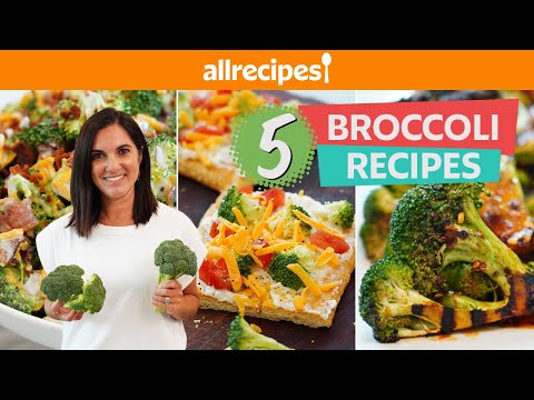 5 Broccoli Recipes That AREN'T Boring ? | Broccoli Casserole, Roasted, Grilled, Salad, & more!