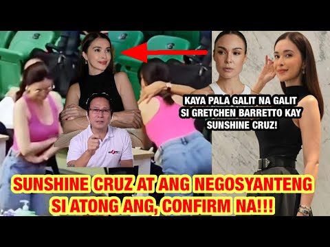 KISSING VIDEO NI SUNSHINE CRUZ AT ANG NEGOSYANTENG SI ATONG ANG🛑KAYA PALA GALIT SI GRETCHEN🫣