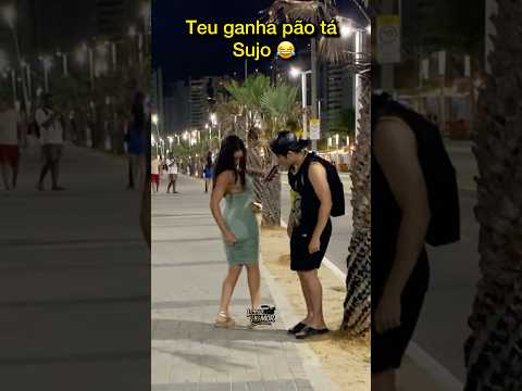 Teu ganha pão tá sujo #comedia #pegadinha