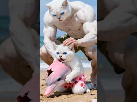 Dad Cat Saved This Family From Thieves 🐱#shorts #cat #catstory #catsoftiktok #viralshorts #trending