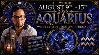 Aquarius Solar Eclipse Week August 9th - 15th 2026 Astrology Horoscope & Tarot