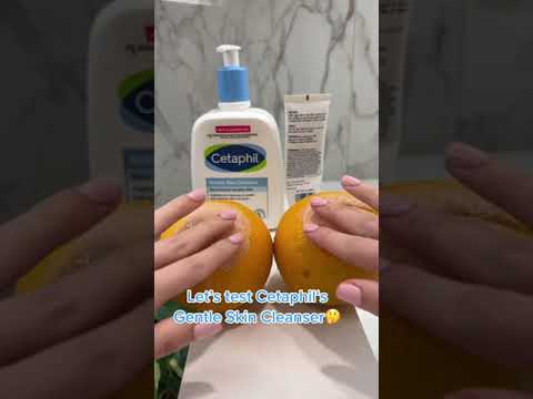 Testing the Cetaphil Gentle Skin Cleanser π