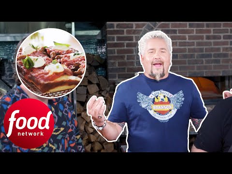 Guy Fieri Can’t Believe How AMAZING This Motor City Pizza Is | Diners, Drive-Ins & Dives