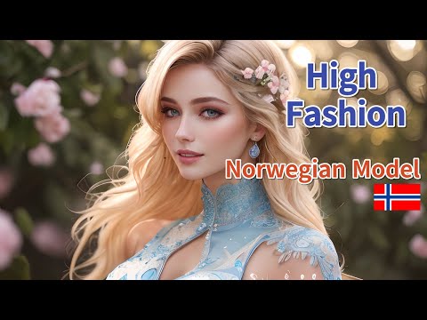 [Ai Journey] High Fashion [Norwegian Model]   #Ai저니 #HighFashion #HauteCouture #NorwegianModel